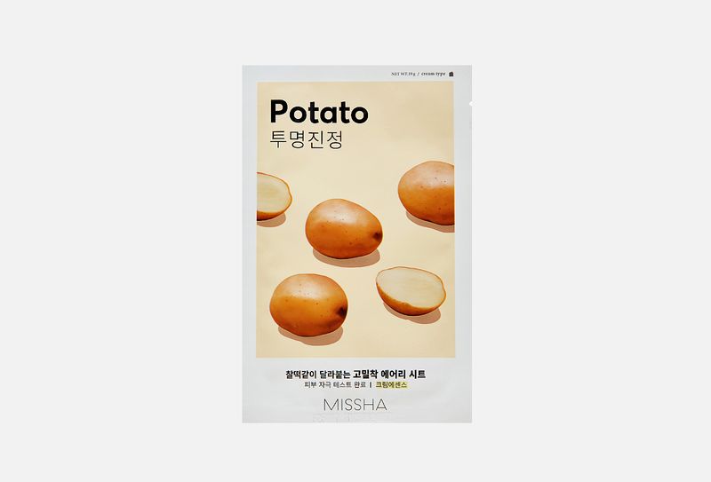 [454767] MISSHA Airy Fit Sheet Mask [Potato] 19 X 1EA