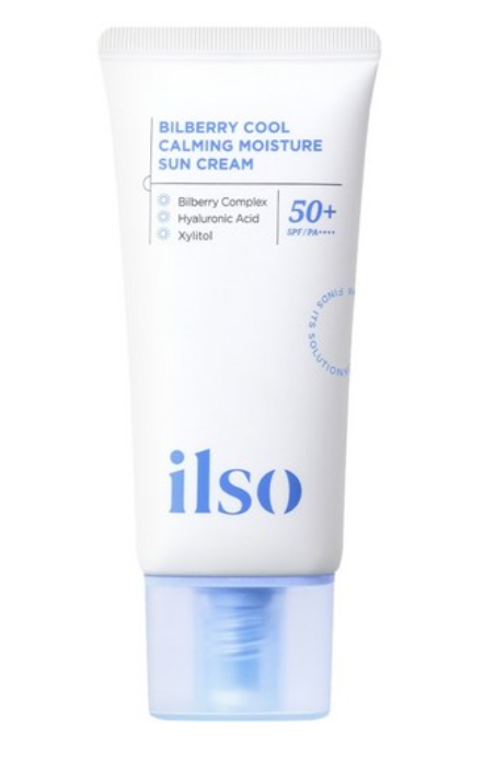 Ilso Bilberry Cool Calming Moisture Sun Cream SPF 50+ PA++++, 1ea, 50ml