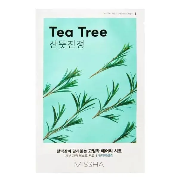 [454750] MISSHA Airy Fit Sheet Mask [Tea Tree] 19G X 1EA