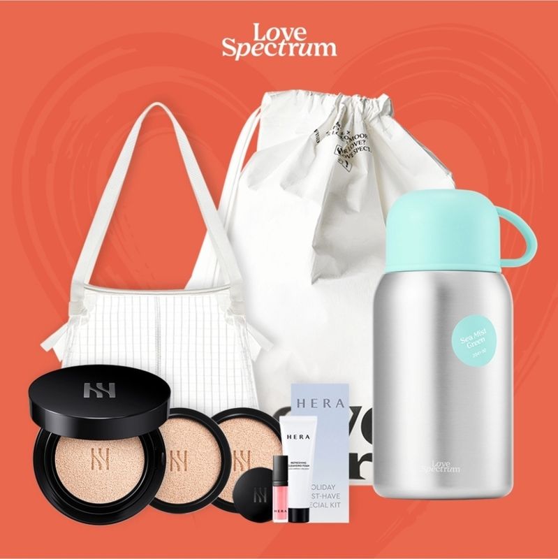 🎁 Набор &quot;Love Spectrum&quot; – стиль, забота и красота в одном . HERA BLACK CUSHION