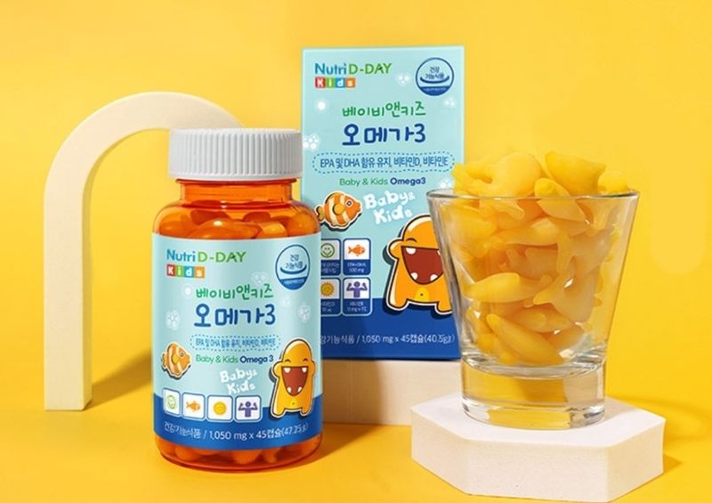 🐟 Nutri D-Day Kids Омега-3 для детей