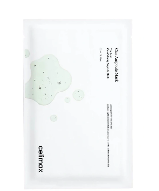 Celimax The Real Cica Calming Ampoule Mask 27ml