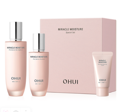 🌸 OHUI Miracle Moisture Pink Barrier Set