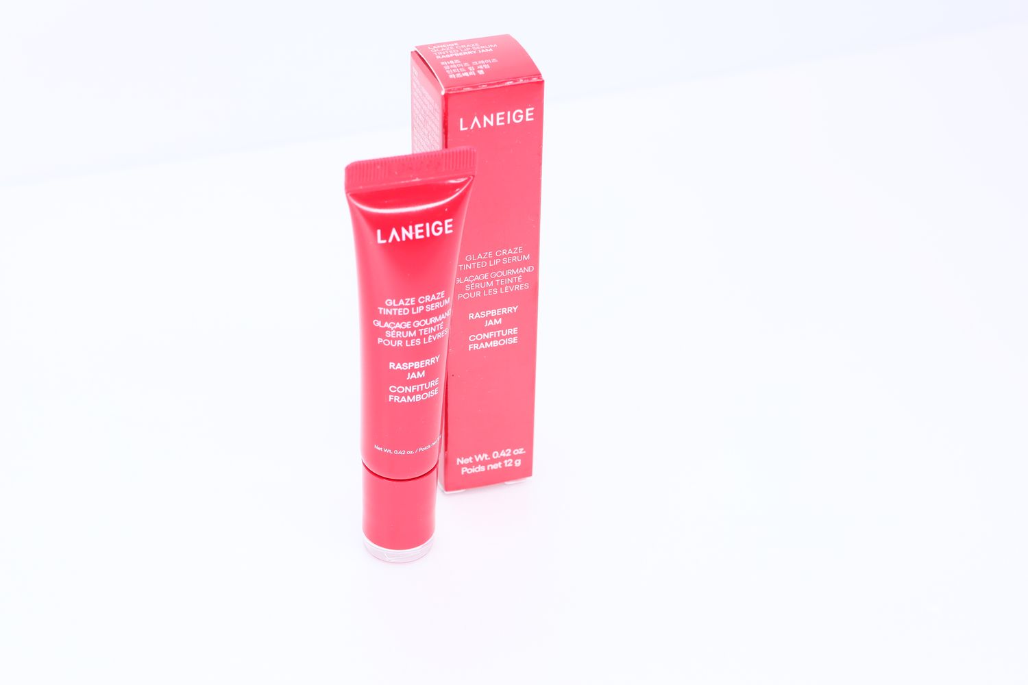 🍓 Laneige Glaze Glaze Tinted Lip Serum — Raspberry Jam