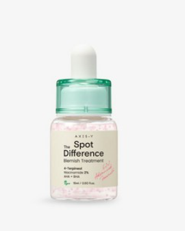 💙 AXIS-Y Spot The Difference Blemish Treatment Serum Сыворотка против воспалений и постакне, 15 мл