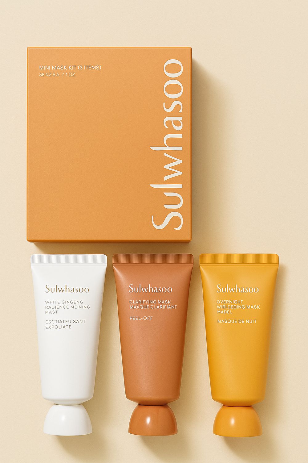 Sulwhasoo mask set 3 pcs