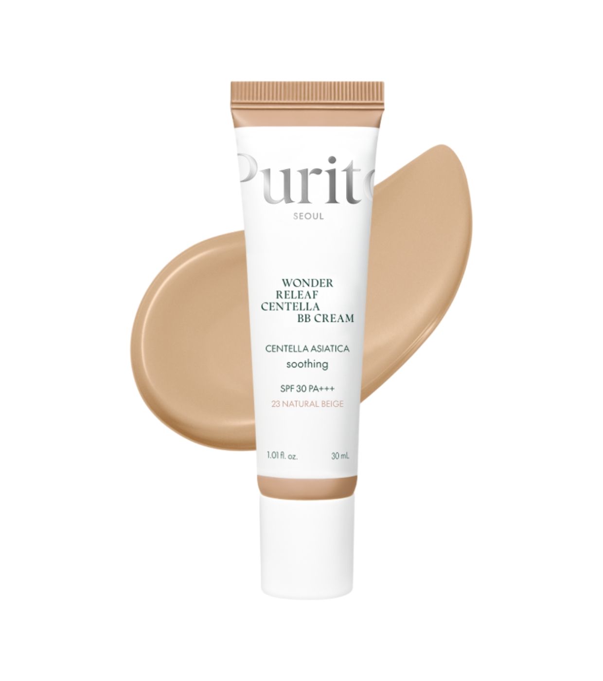 103706 Purito Wonder Releaf Centella BB Cream soothing SPF30+ PA+++ №23