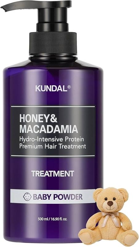 HONEY &amp; MACADAMIA PROTEIN TREATMENT 500ML - BABY POWDER
