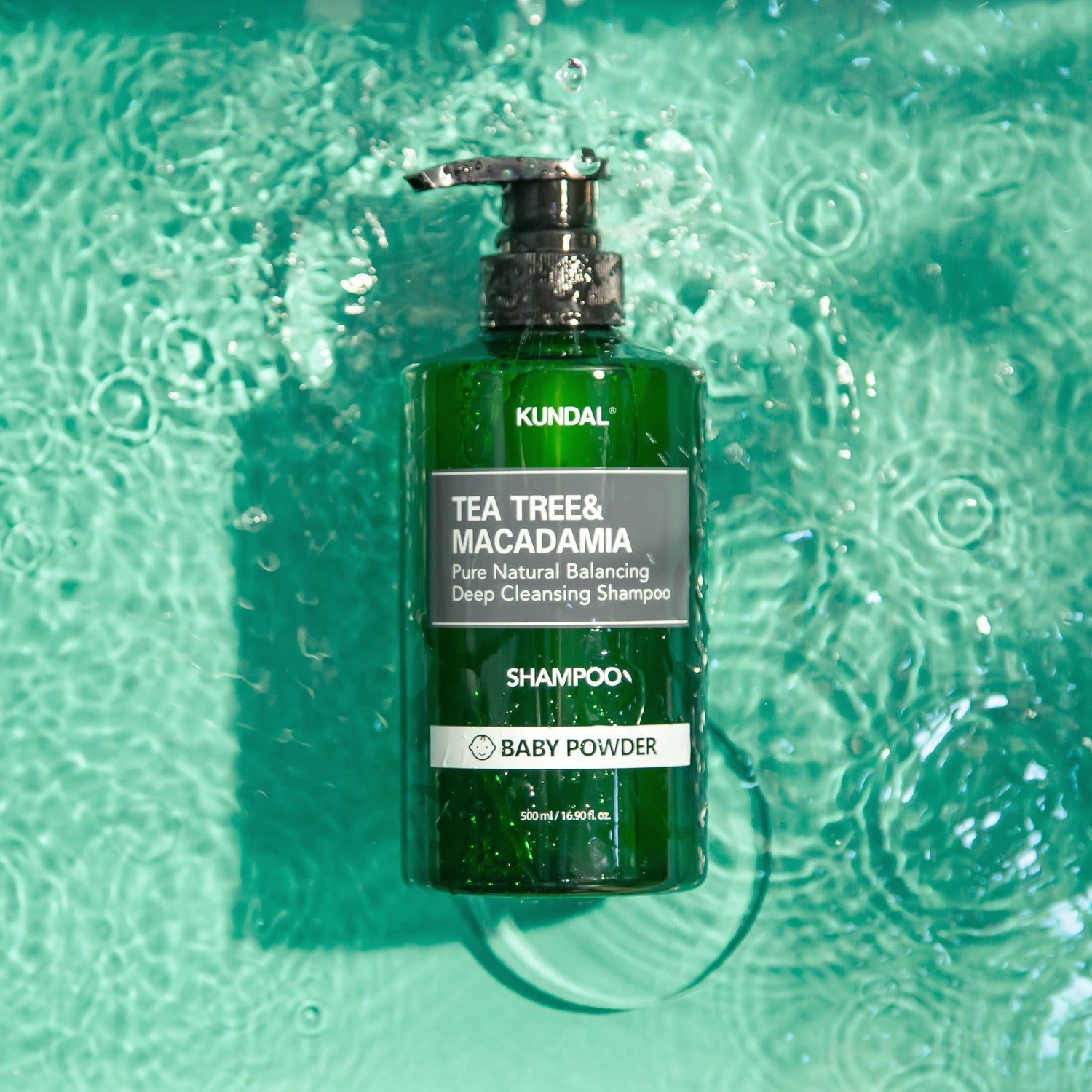 TEA TREE &amp; MACADAMIA DEEP CLEANSING SHAMPOO 500ML - CHERRY BLOSSOM