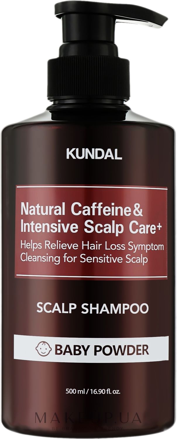 CAFFEINE SHAMPOO 500ML - BABY POWDER