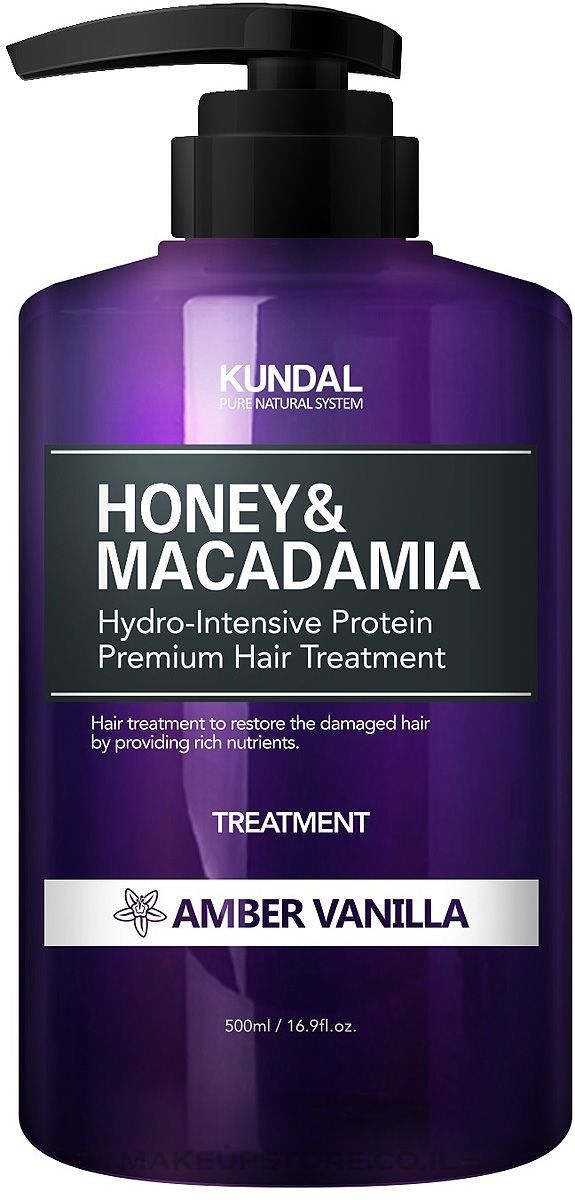 HONEY &amp; MACADAMIA PROTEIN TREATMENT 500ML - AMBER VALILLA