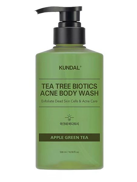 TEA TREEBIOTICS ACNE BODY WASH 500ML - APPLE GREEN TEA