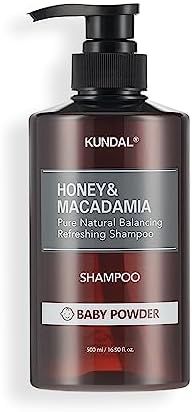 HONEY &amp; MACADAMIA NATURE SHAMPOO 500ML - BABY POWDER