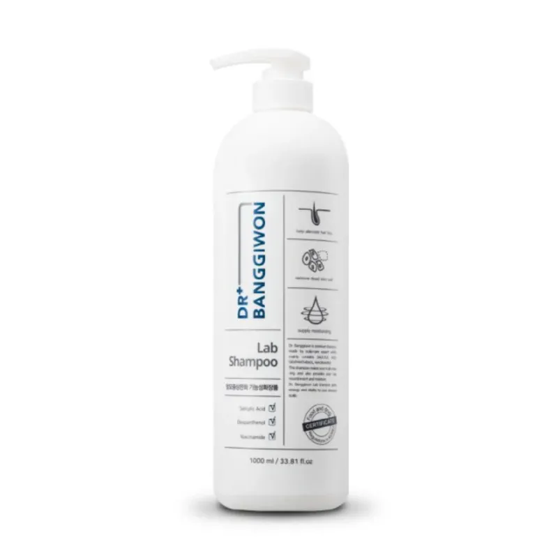 Dr. Banggiwon Lab Shampoo (1,000ML) 🧴 Dr+ Banggiwon Lab Shampoo – Лабораторный уход за кожей головы Научный подход к чистоте и здоровью волос.