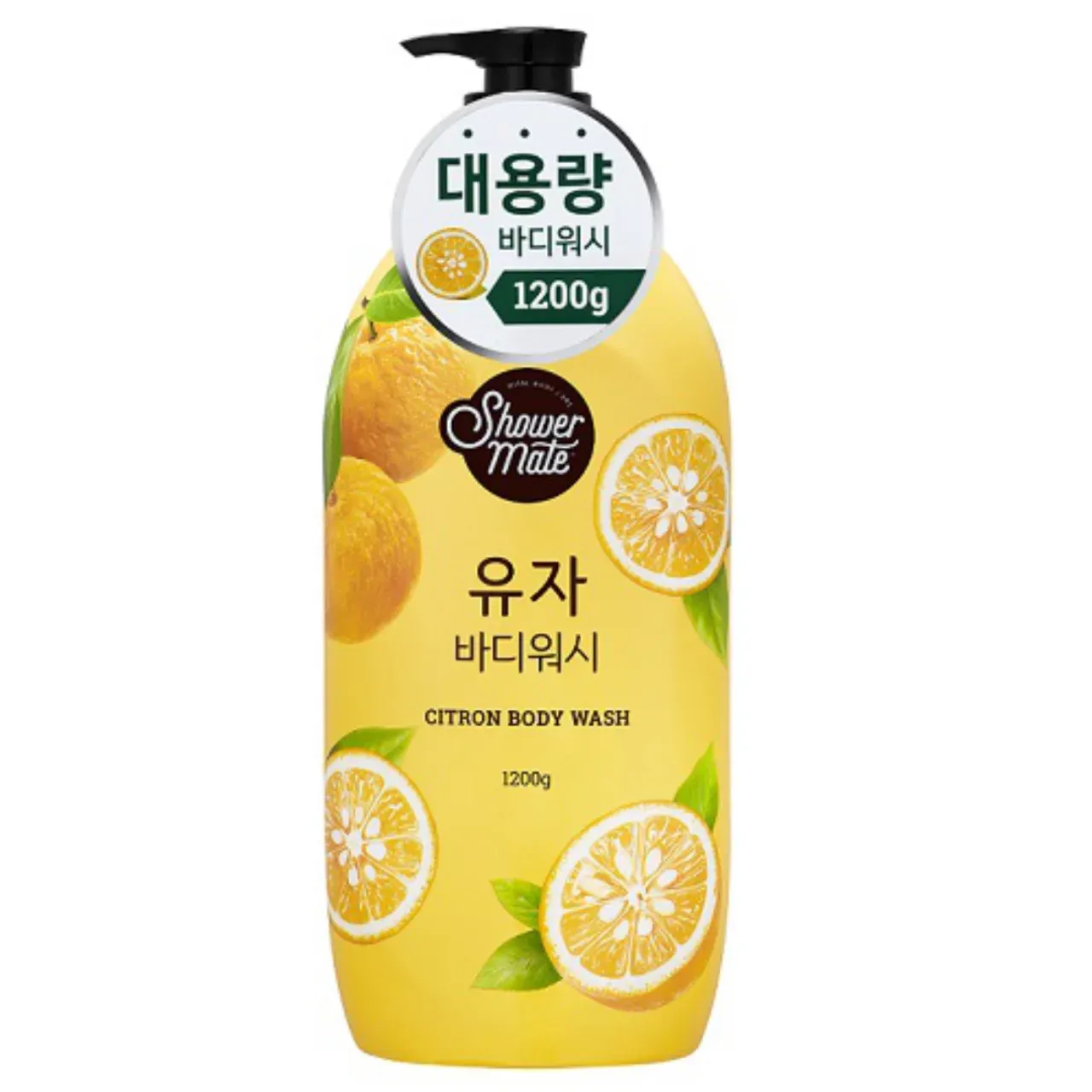Shower Mate Fresh Body Wash (Yuzu) (1,200G)🍋 Shower Mate Citron Body Wash – Цитрусовый гель для душа с юджей Свежесть и витамины — прямо в душе!