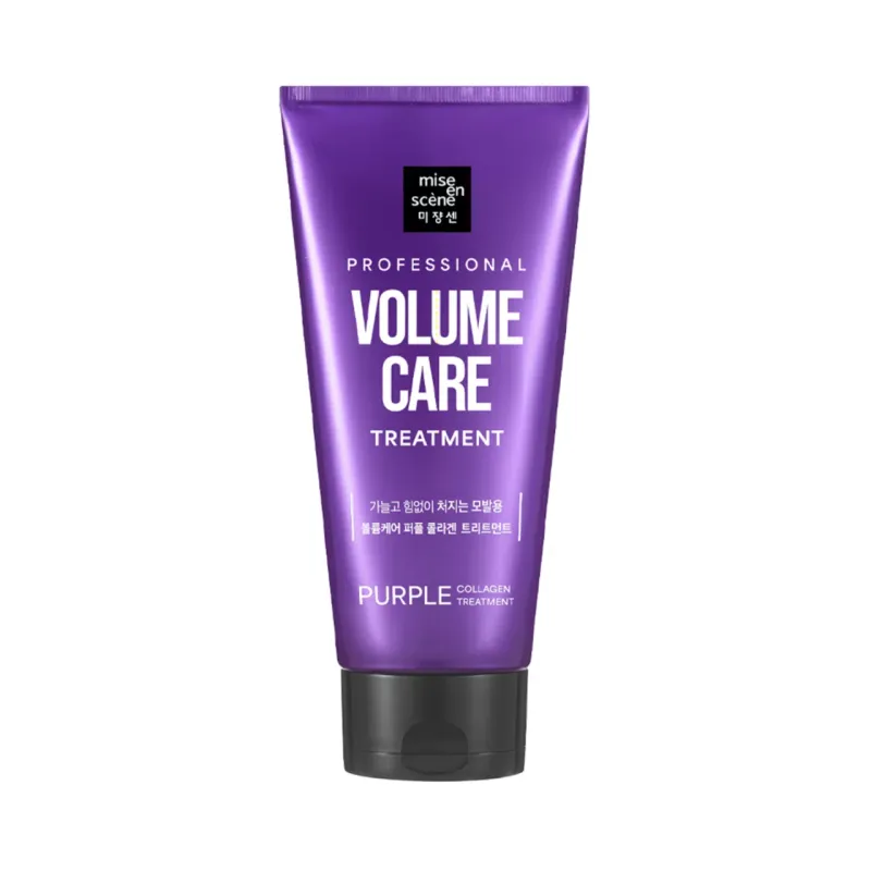 Mise en scene Professional Treatment (Volume) (330ML) 💜 Mise en Scène Volume Care Treatment – Коллагеновый уход для объёма Лёгкий уход + укрепление + объём — без утяжеления.