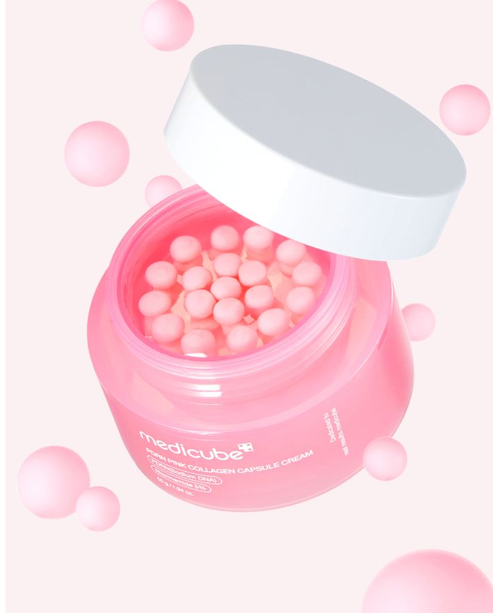 💗 Medicube PDRN Pink Collagen Capsule Cream – Упругость, тонус и сияние в одной капсуле Научный подход к молодости кожи с PDRN, коллагеном и ниацинамидом.