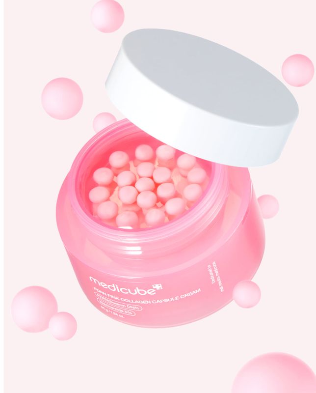 💗 Medicube PDRN Pink Collagen Capsule Cream – Упругость, тонус и сияние в одной капсуле Научный подход к молодости кожи с PDRN, коллагеном и ниацинамидом.
