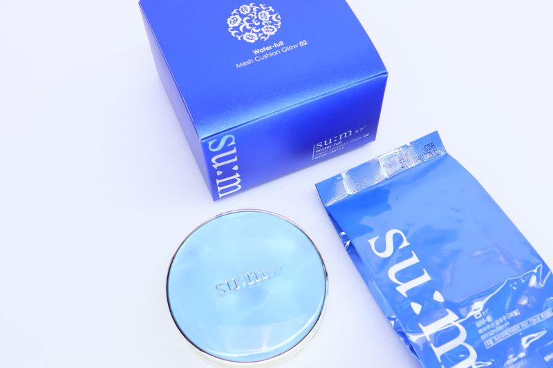 51904941💦 SU:M37° Water-full Mesh Cushion Glow 02 Сияние, увлажнение и защита в одном касании.