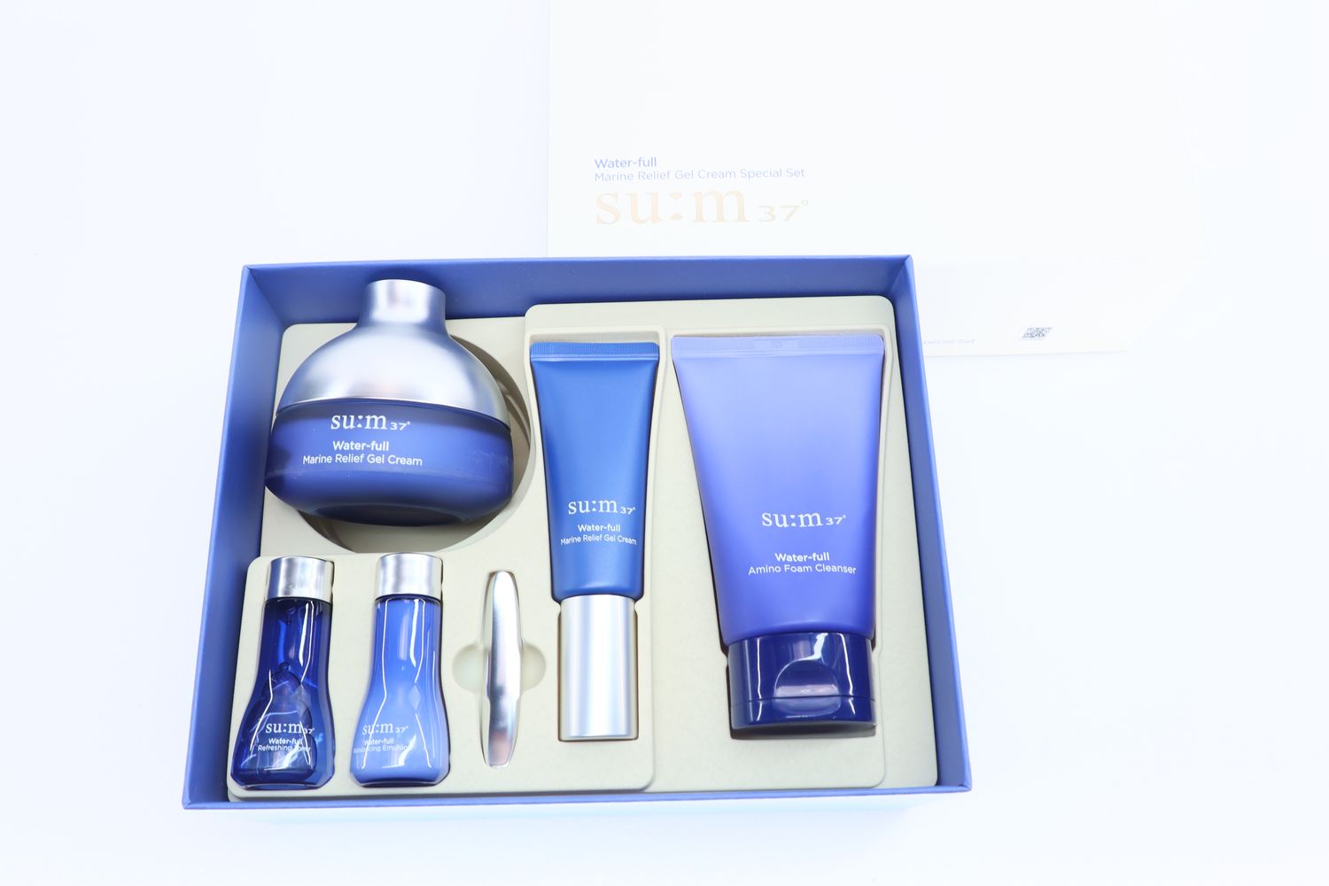 51905762 🌊 SU:M37° Water-full Marine Relief Gel Cream Special Set Глубокое увлажнение и комфорт кожи — с силой морских экстрактов.