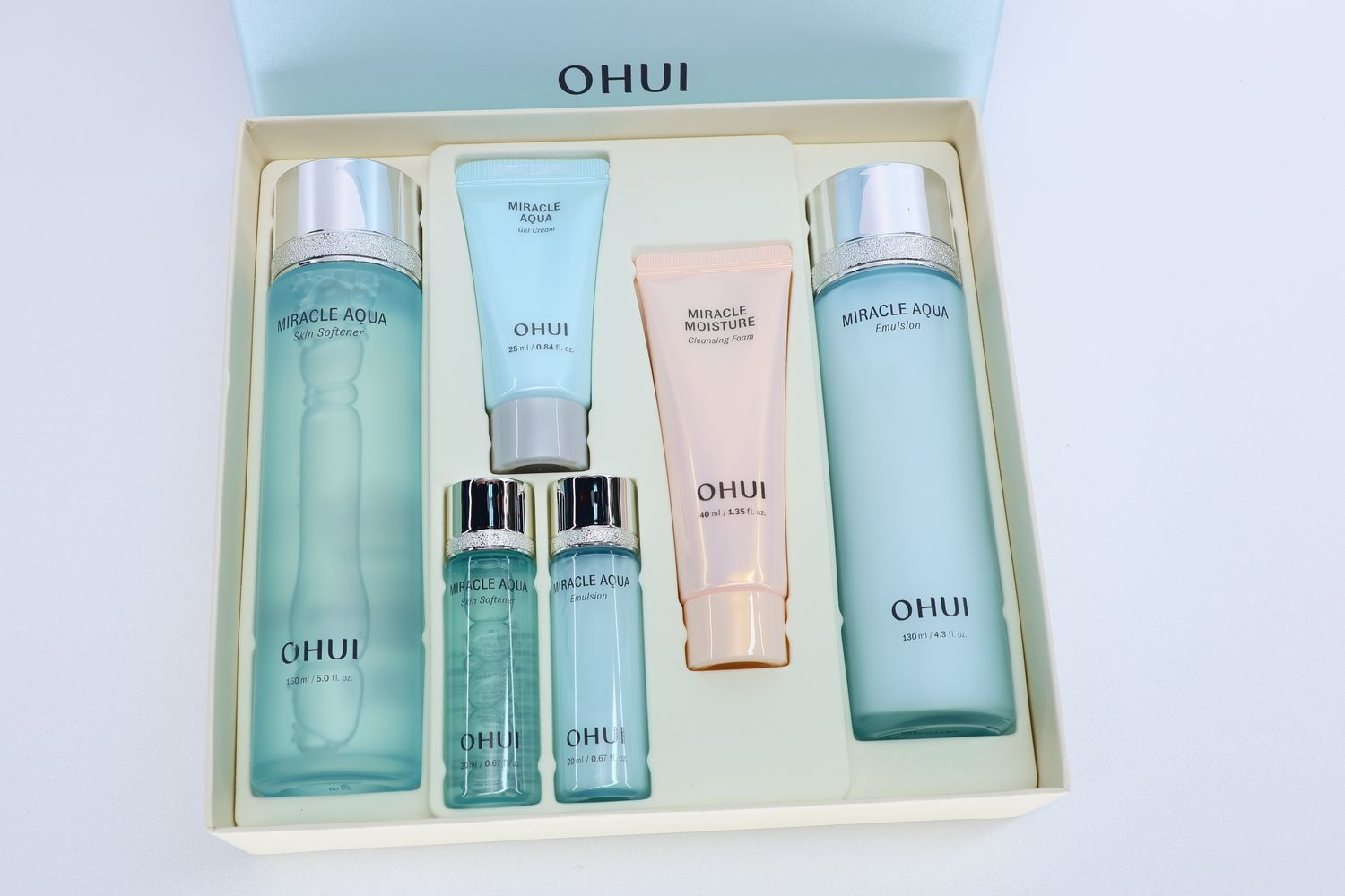 50710282💧 OHUI Miracle Aqua 2pcs Special Set Экстремальное увлажнение и комфорт для вашей кожи.