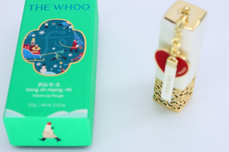 51107082💄 THE WHOO Gong Jin Hyang: Mi Velvet Lip Rouge – Holiday Limited Edition