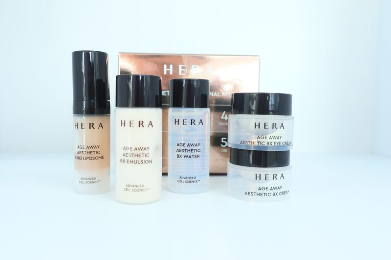 🧴 HERA Age Away Aesthetic BX Trial Kit – Advanced Cell Science™ 5p mini set