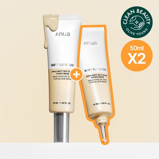 [Padefree Sunscreen] Anua Matte But Glow Cover Beige 50ml 2-pack