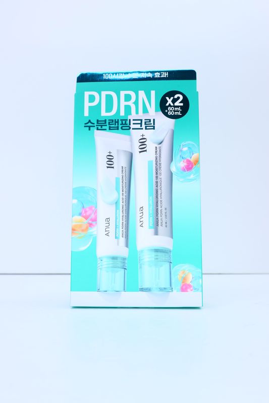 371146 Anua PDRN + Hyaluron 100 Moisturizing Cream 60ml*2ea