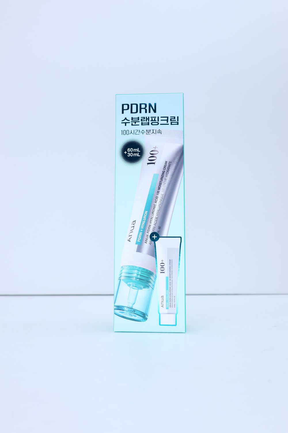 739255 anua pdrn+hyaluron moisture cream 60 ml +30 ml
