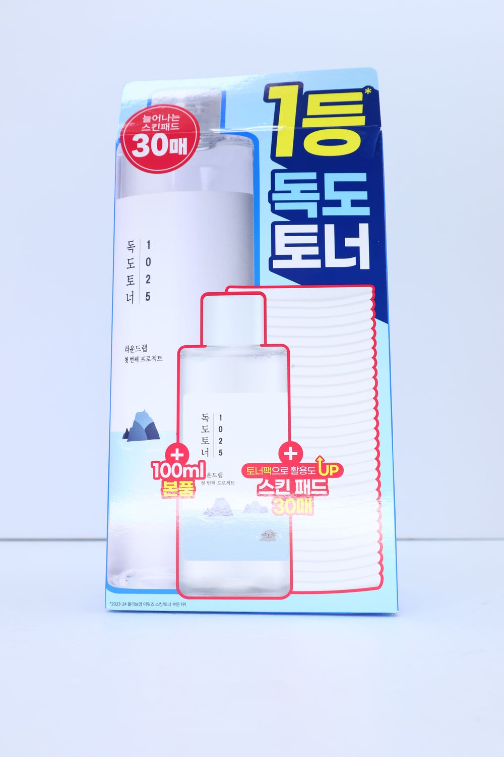 543271 Round Lab 1025 Dokdo Toner 300ml Limited Edition 300+100ml + 30pads