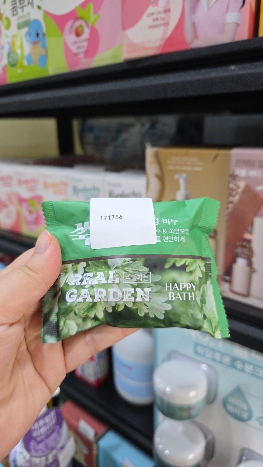 [171756]Happy Bath Real Garden 90g