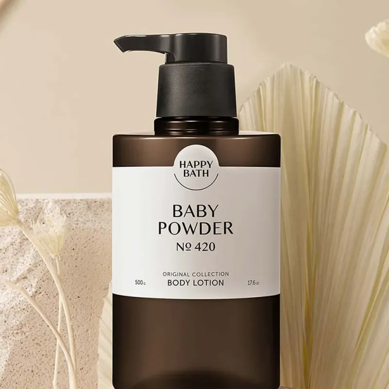 [540438] Happy Bath Baby Powder №420 Body Lotion 500g