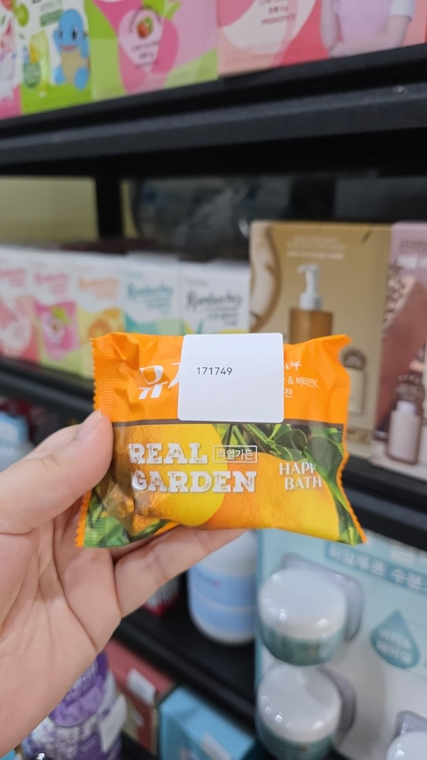 [171749]Happy Bath Real Garden Soap 90g/1ea