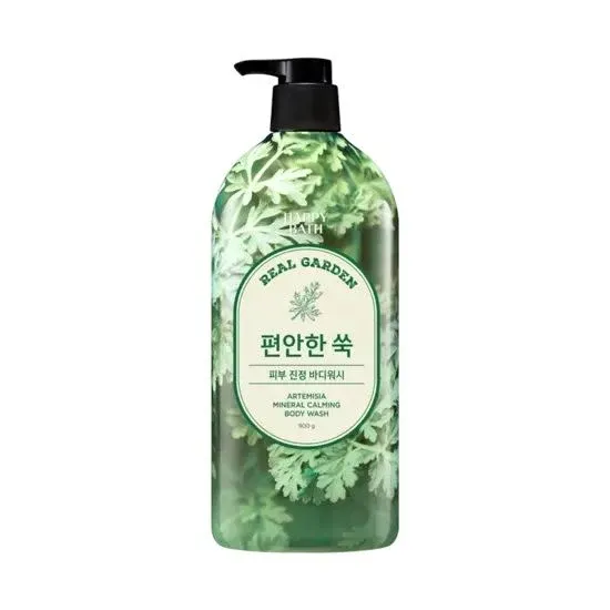 [195998]Happy Bath Real Garden Artemisia Mineral Calming Body Wash 900g
