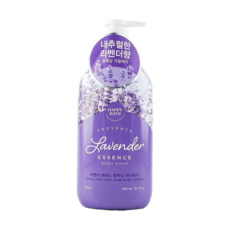 [151642]Happy Bath Provence Lavender Essence Body Wash 900g