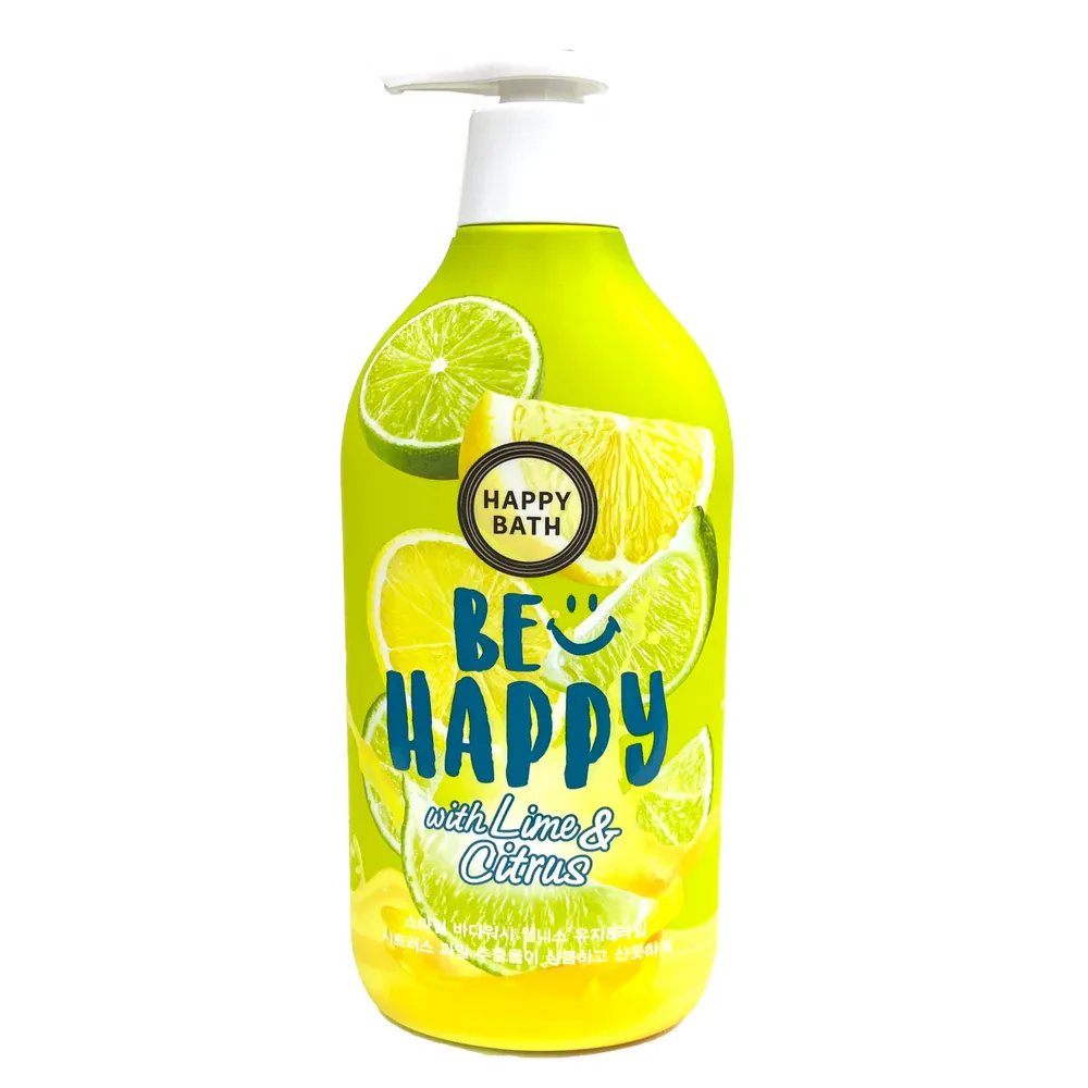 [505123]Happy Bath Be Happy with Lime &amp; Citrus Body Wash 900g