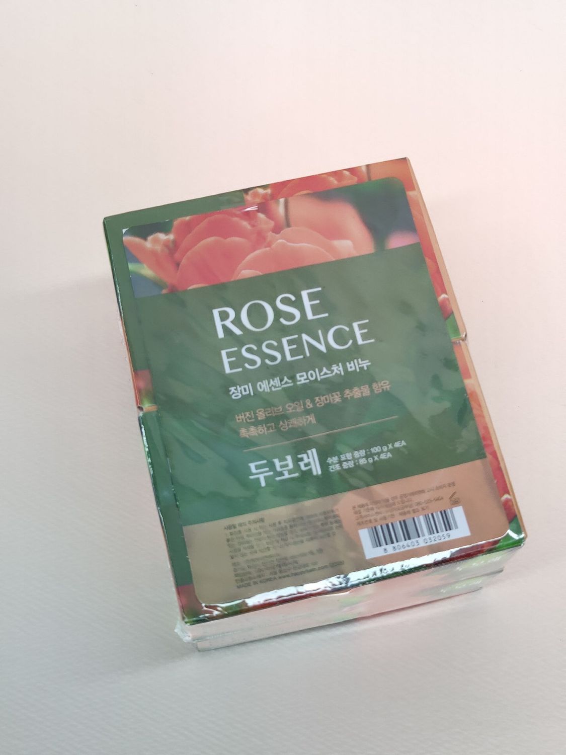 [032059]Rose Essence Soap 100g*4ea