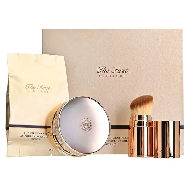 [50708935]The First Geniture Ampoule Cover Cushion SPF50+/PA+++ 02 Honey Beige 15g*2ea +(c4-5)+