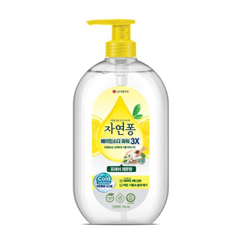 [543041]LG Dish Wash Baking Soda Fresh Lemon 735ml
