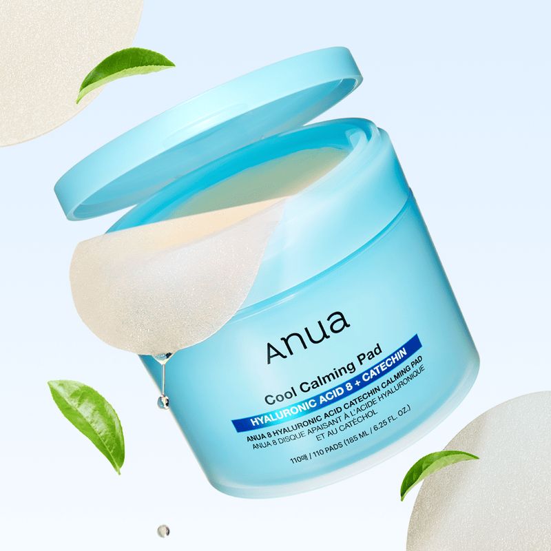 [738111]Anua Cool Calming Pad Hyaluronic Acid 8 + Catechin 110p