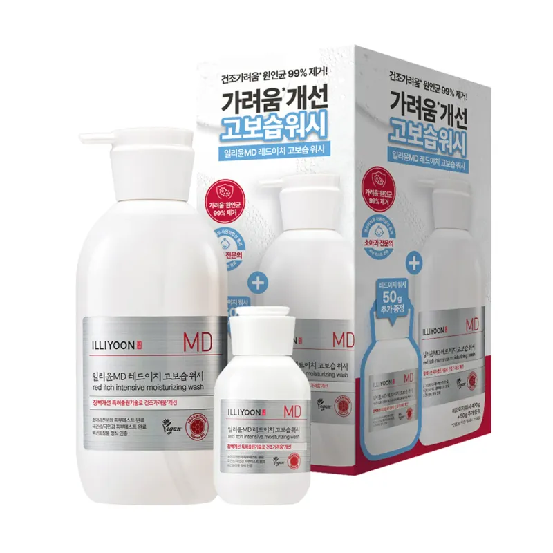 [635010]Illiyoon MD Red Itch Intensive Moisturizing Wash 470+50g