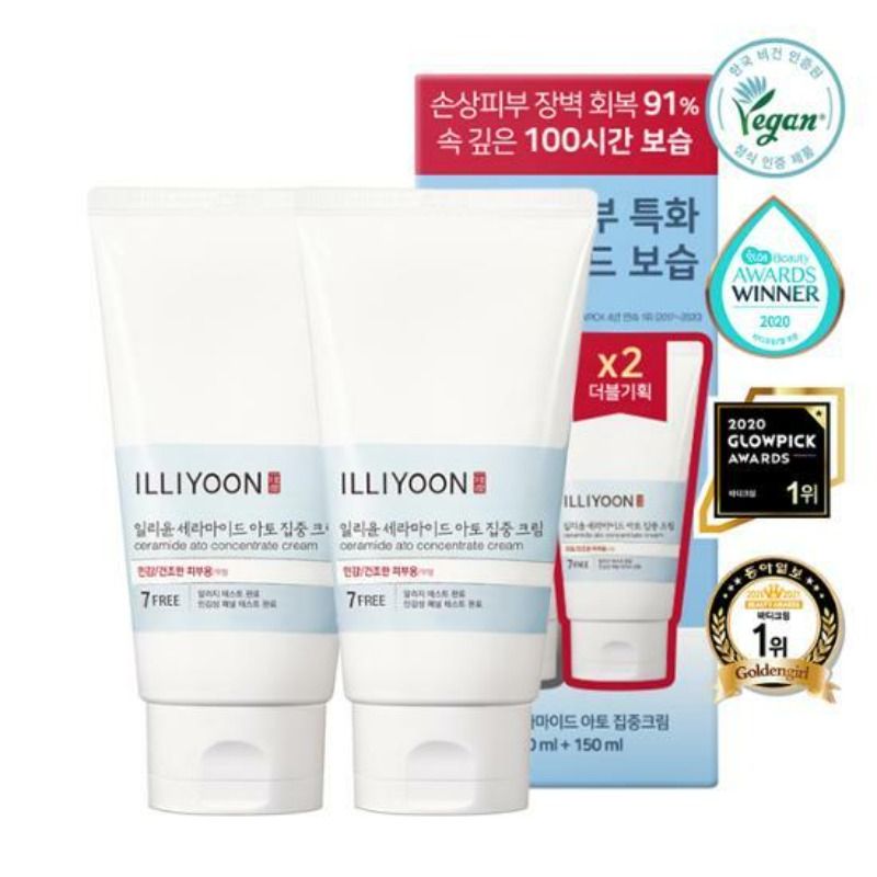 [205697]Illiyoon Ceramide Ato Concentrate Cream 150ml+150ml