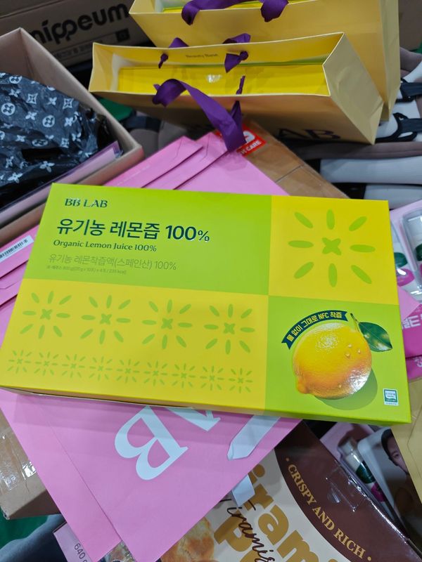 [525024]BB LAB Organic Lemon Juice 100% 20g*40s