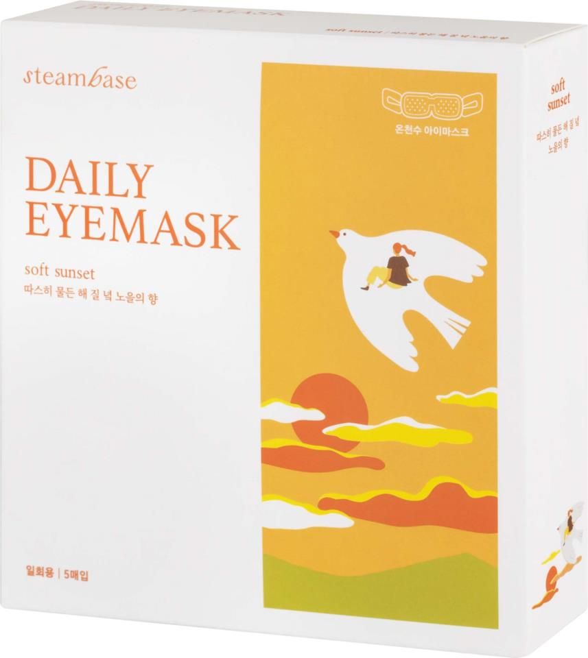 [580993]Steambase Daily Eyemask Soft Sunset 5s
