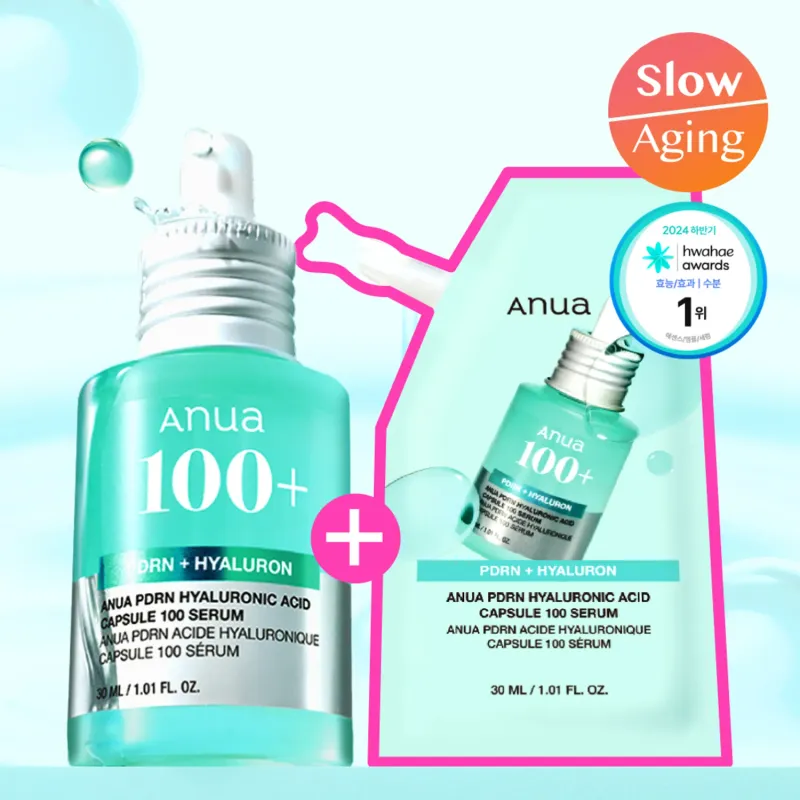[739118]Anua pdrn hyaluronic acid capsule 100 serum 30 ml×2