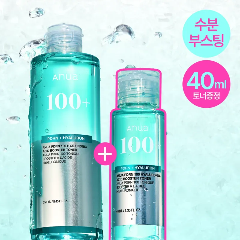 [371818]Anua PDRN + Hyaluron 100 Acid Booster Toner 250+40ml