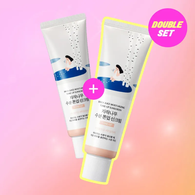 [755079]Round Lab Birch Juice Tone-Up Sunscreen 50ml*2ea