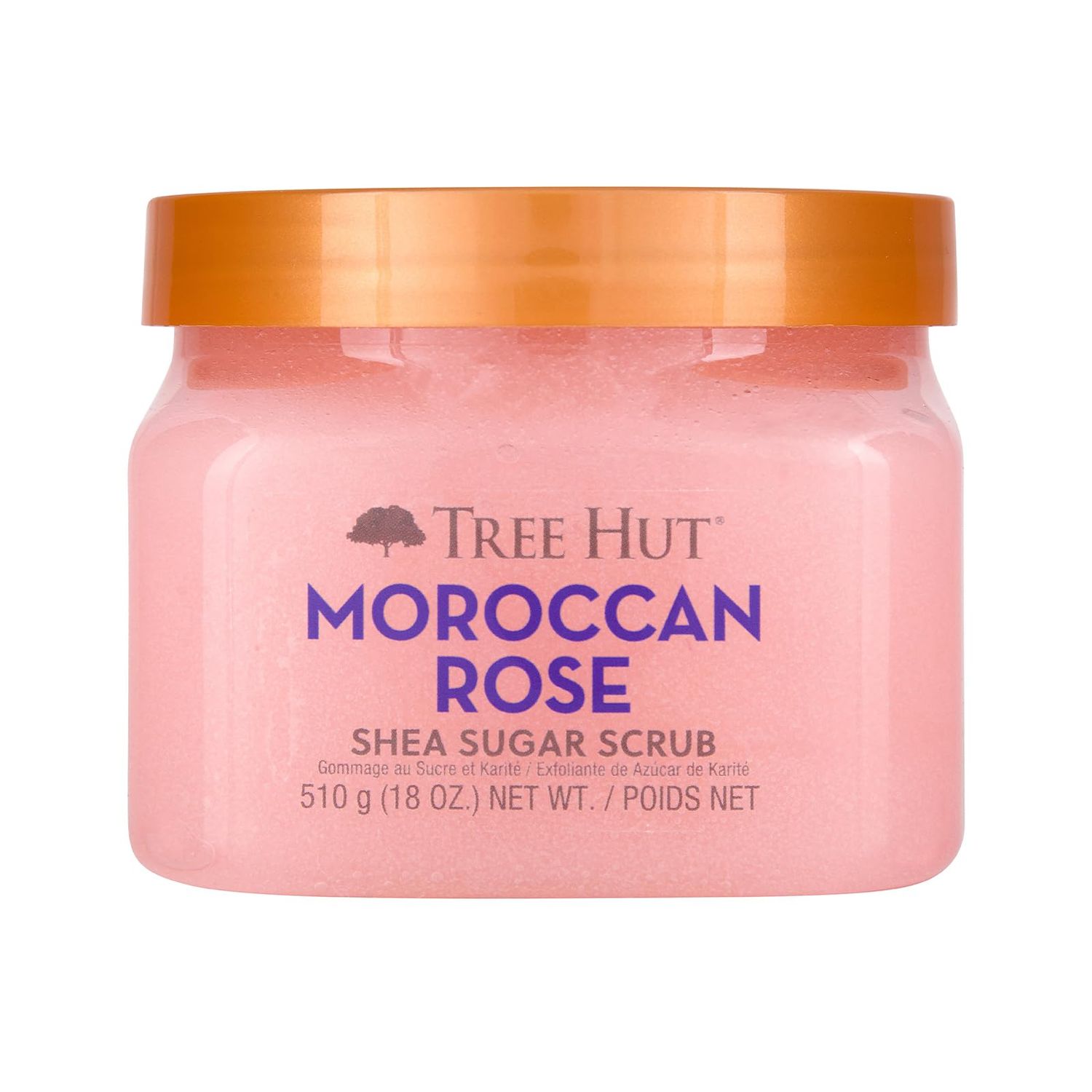 [003233]Tree Hut Moroccan Rose Shea Sugar Scrub 510g