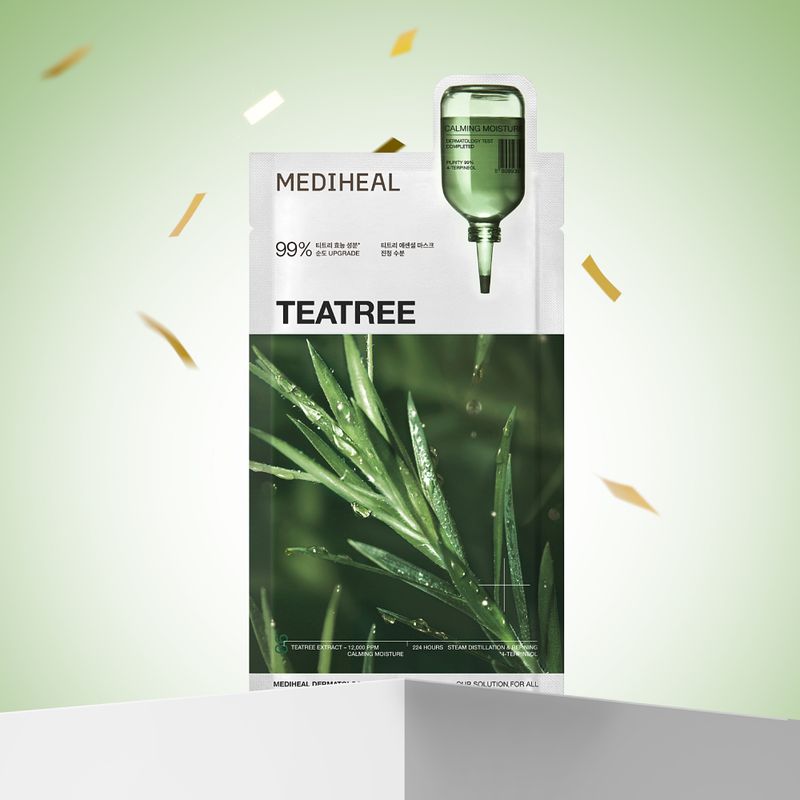 [745748]Mediheal Tea tree Essential Mask Calming Moisture 24ml*20ea